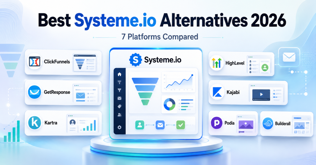 Best Systeme.io alternatives 2026