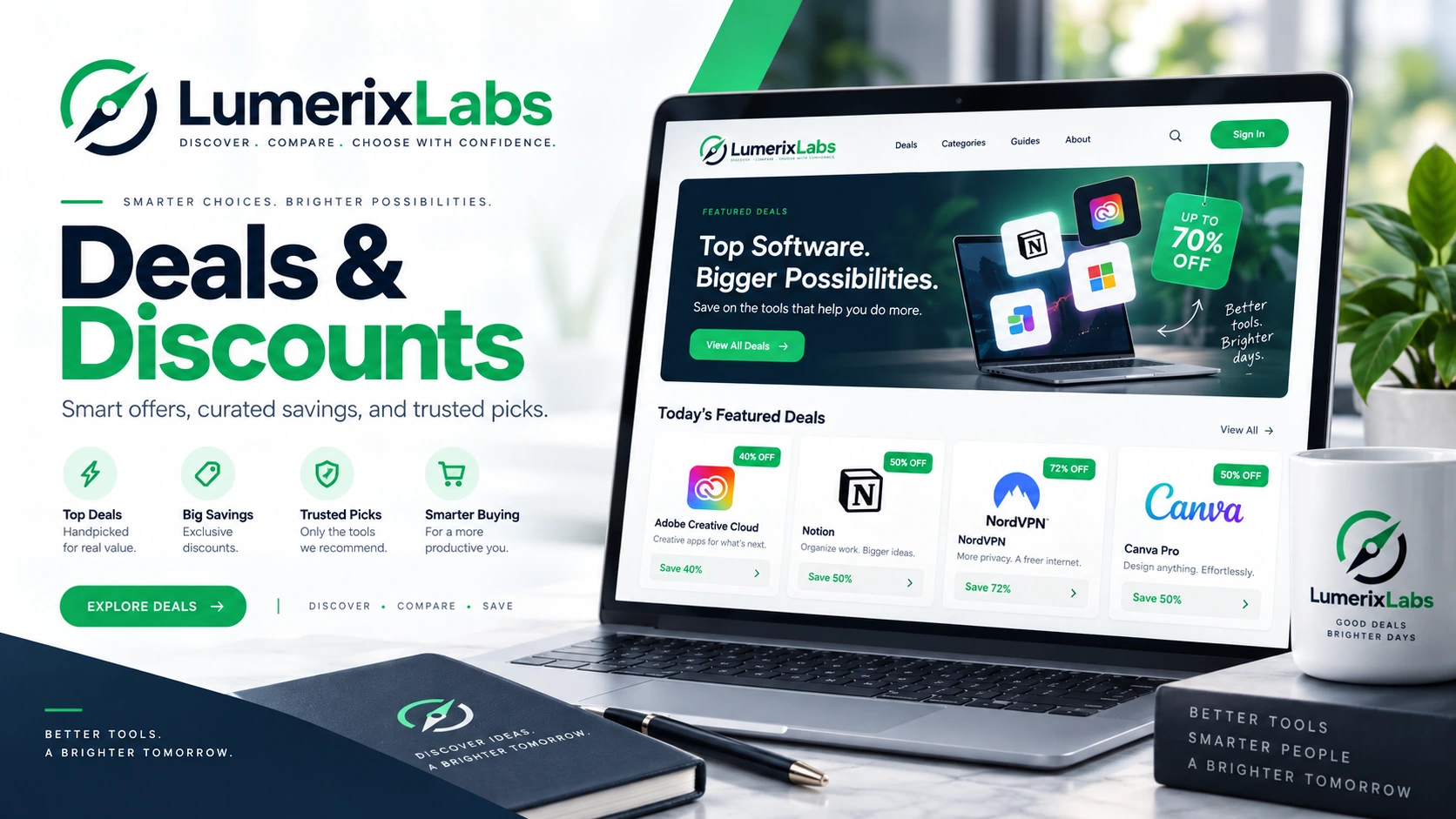 Deals & Discounts at LumerixLabs